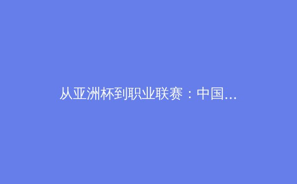从亚洲杯到职业联赛：中国体育产业的崛起与未来挑战